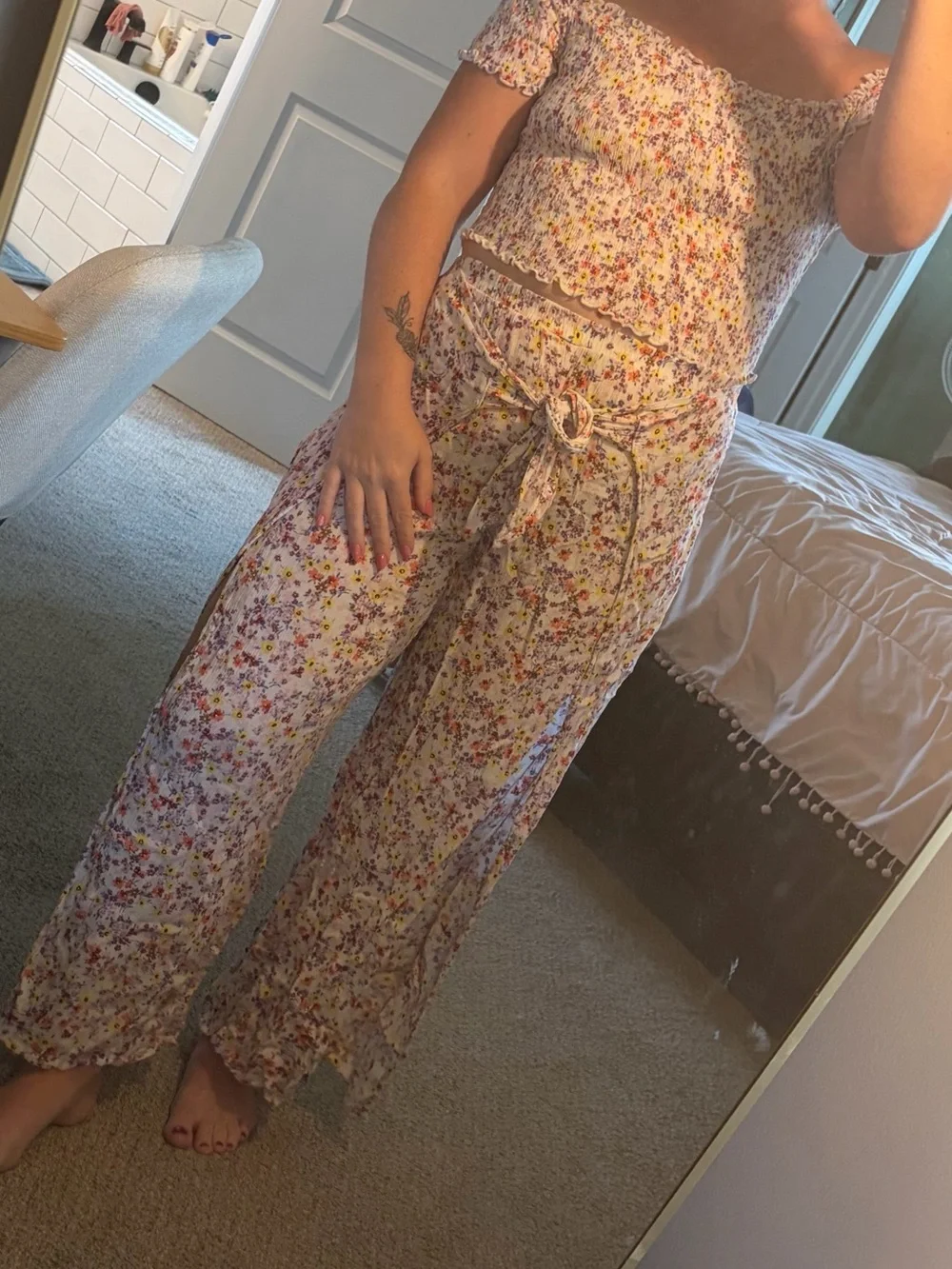 N/A flowy pants